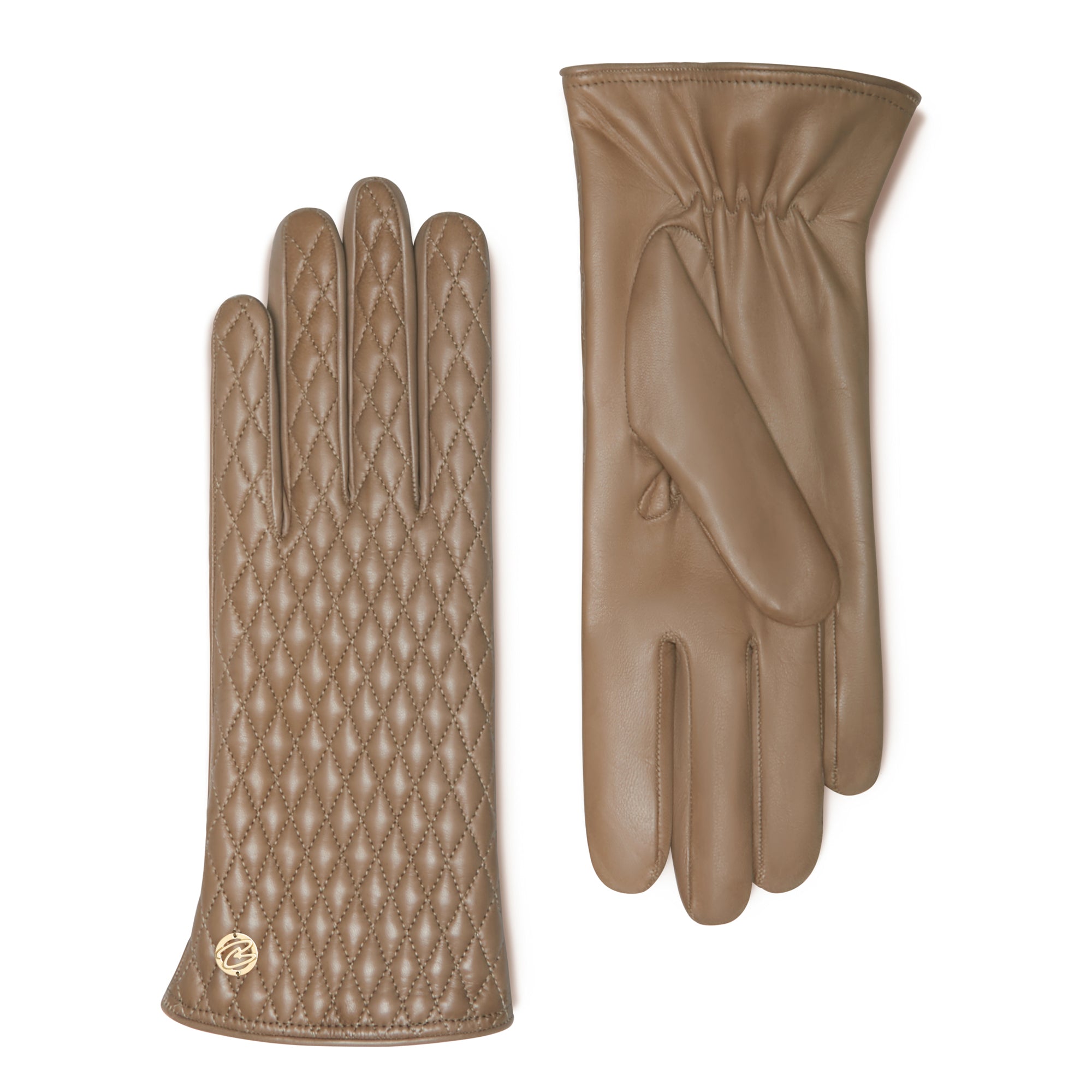 handschuhe taupe Isabel Bernard