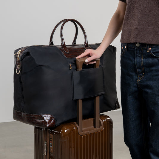 Du Louvre Colette black weekend bag large - - Isabel Bernard