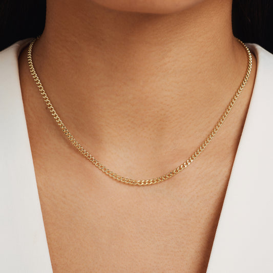 Aidee Julee 14 karat gold link necklace - - Isabel Bernard