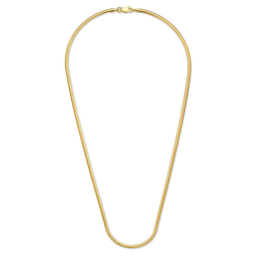 Aidee Leontine 14 Karat Gold Snake Necklace - - Isabel Bernard