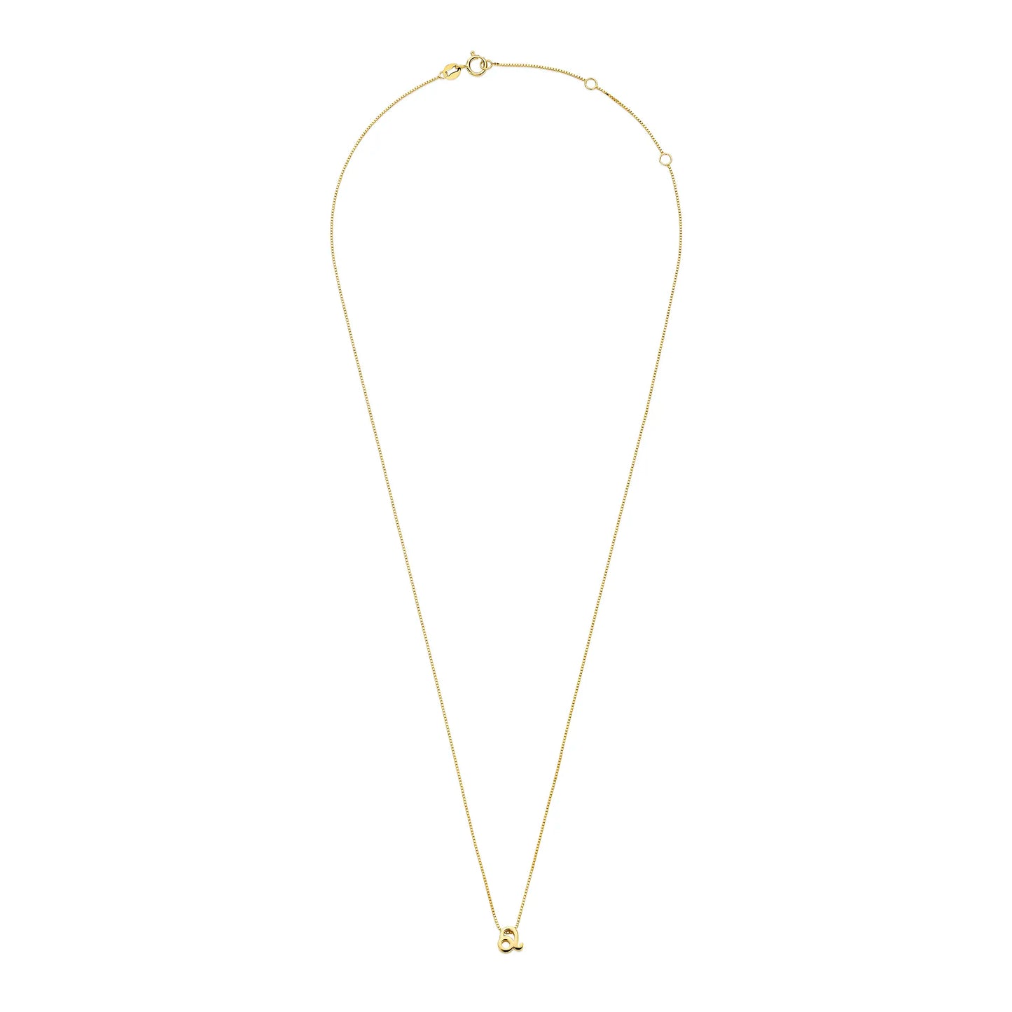 Étoiles d’Or Leo 14 Carat Gold Venetian Necklace With Horoscope - - Isabel Bernard