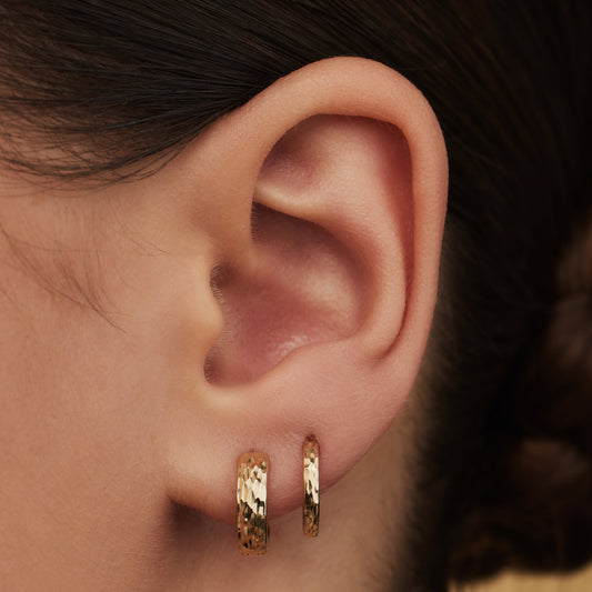 Cadeau d'Isabel 14 karat gold earring set - - Isabel Bernard