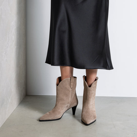 Vendôme Louane taupe suede boots - - Isabel Bernard