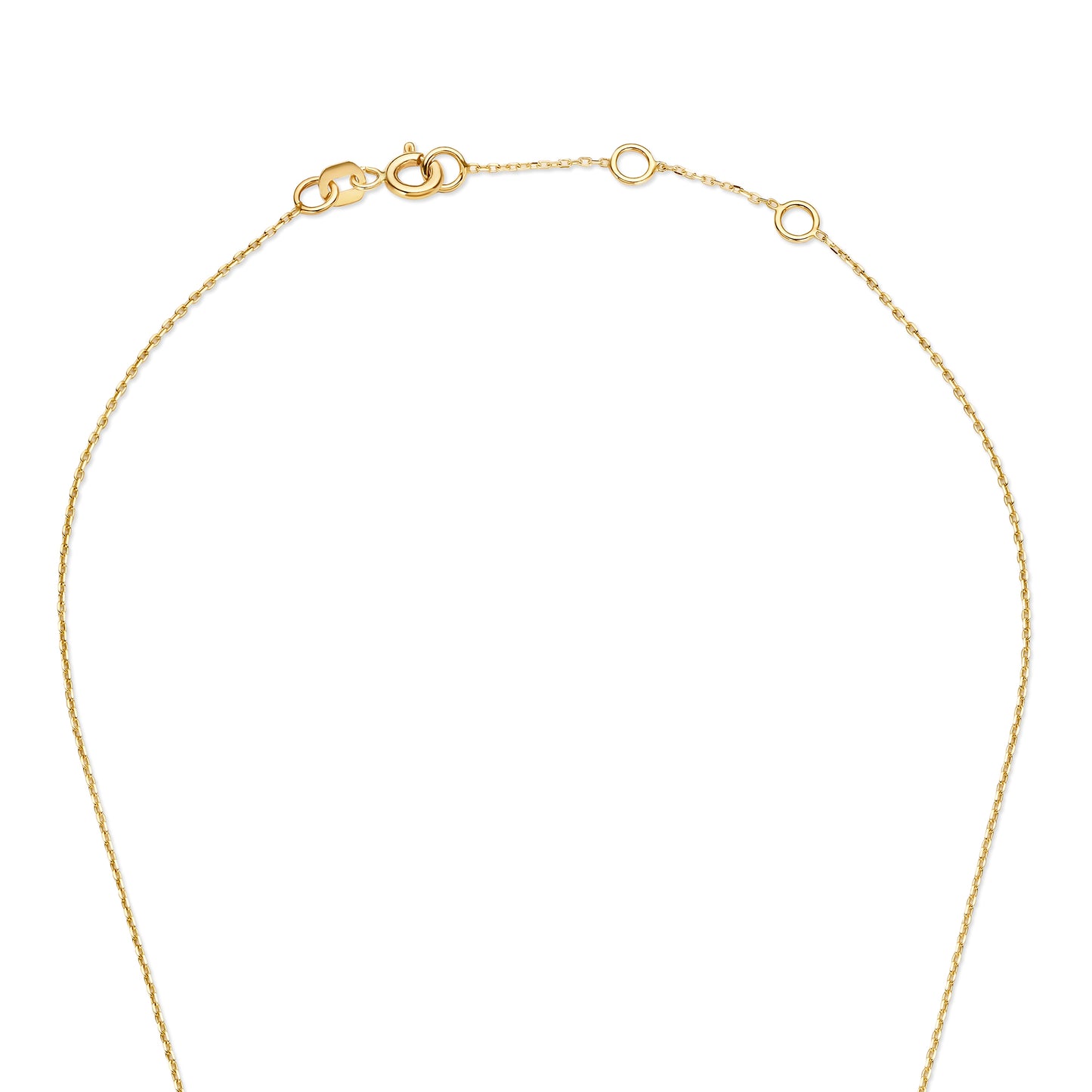 De La Paix Amore Necklace With Diamond 0.01 Carat - - Isabel Bernard