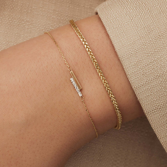 Aidee Sharla 14 karat gold link bracelet - - Isabel Bernard
