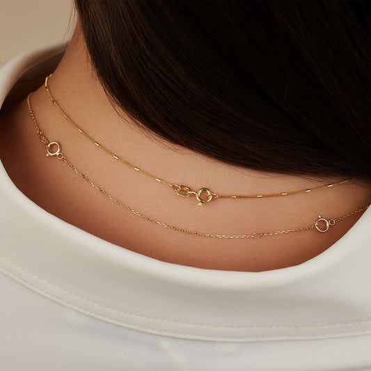 Rivoli Nicole 14 karat gold necklace extender - - Isabel Bernard