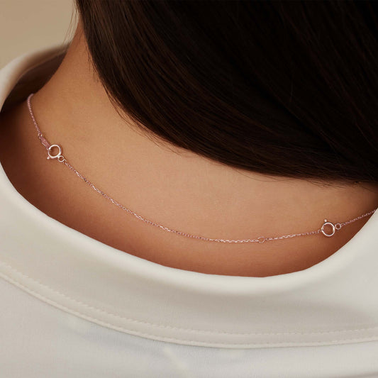 La Concorde Nicole 14 karat rose gold necklace extender - - Isabel Bernard