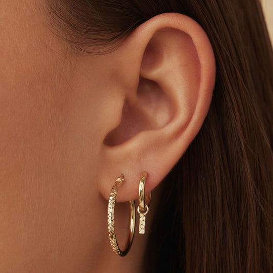 Cadeau d'Isabel 14 karat gold earring set - - Isabel Bernard