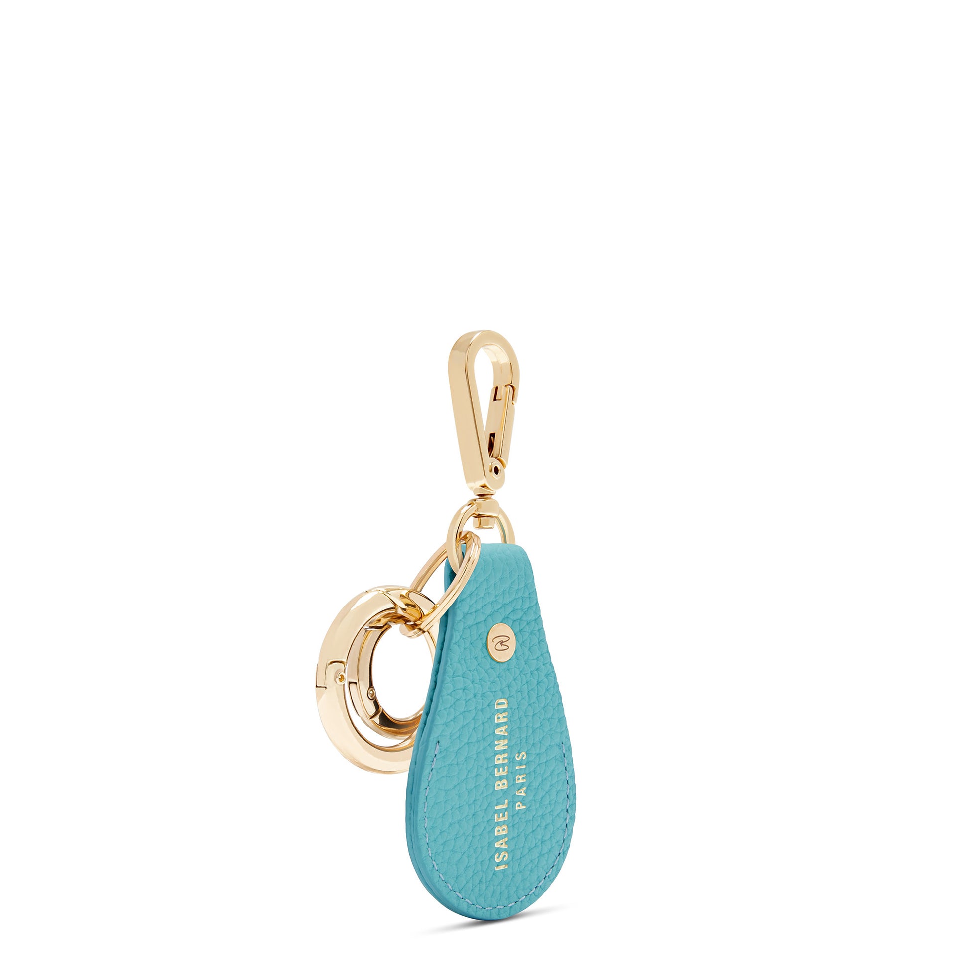 Honoré Filou blue Airtag key ring - - Isabel Bernard