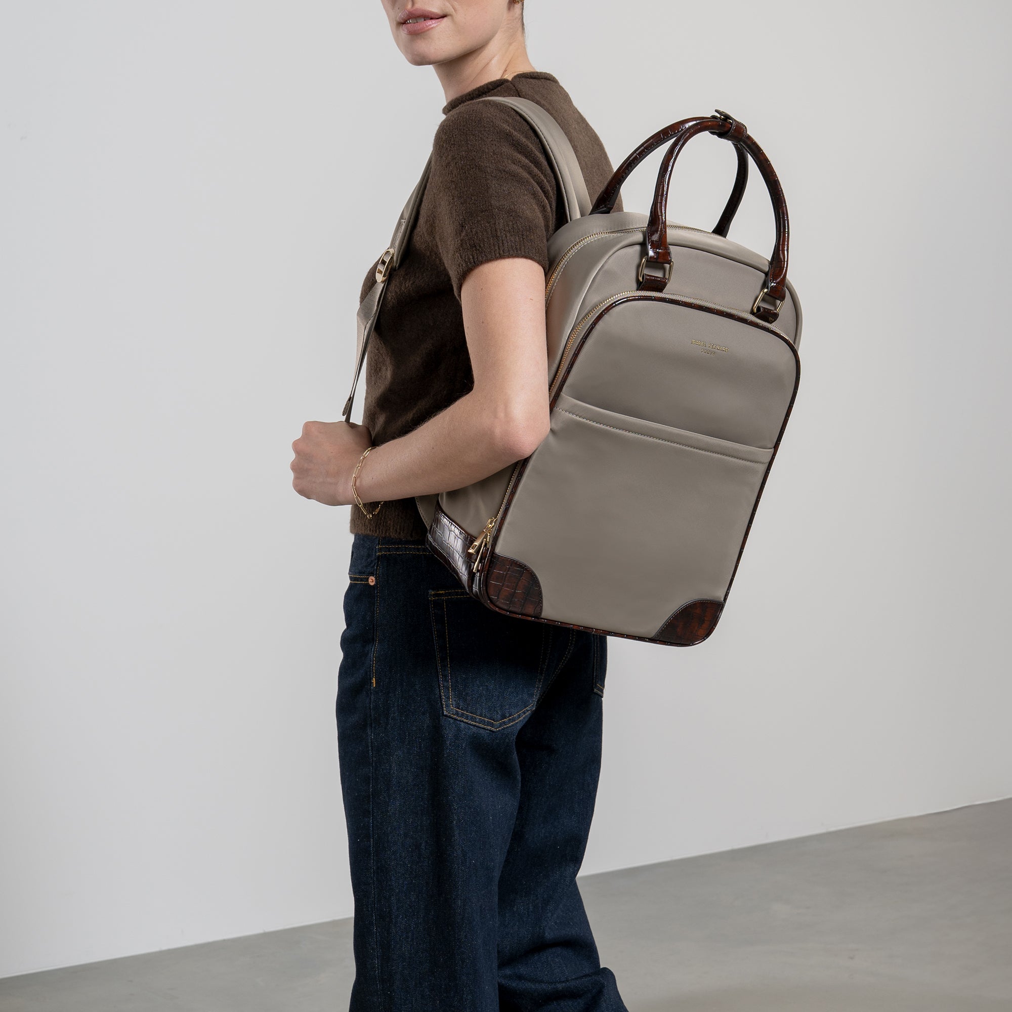 Isabel Bernard Cher Sacs en Nylon, cuir polyuréthane