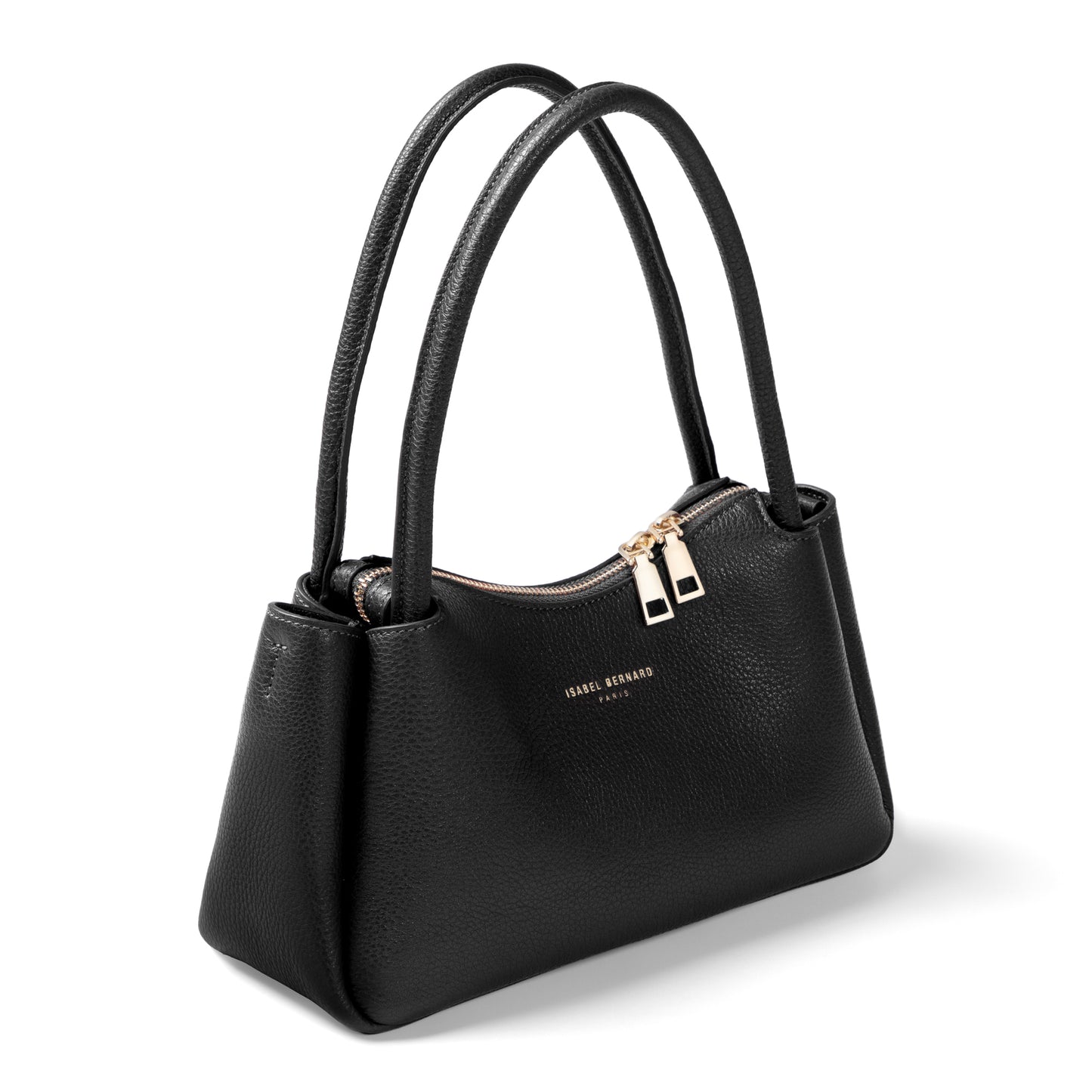 Honoré Eve Black Calfskin Leather handbag - - Isabel Bernard