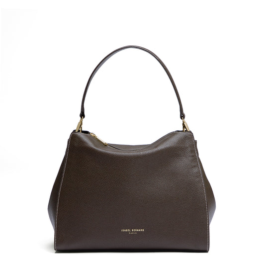 Honoré Emma Dark Brown Shoulder Bag - - Isabel Bernard