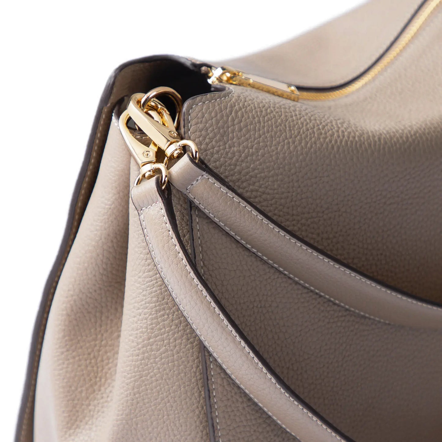 Honoré Emma Taupe Shoulder Bag - - Isabel Bernard