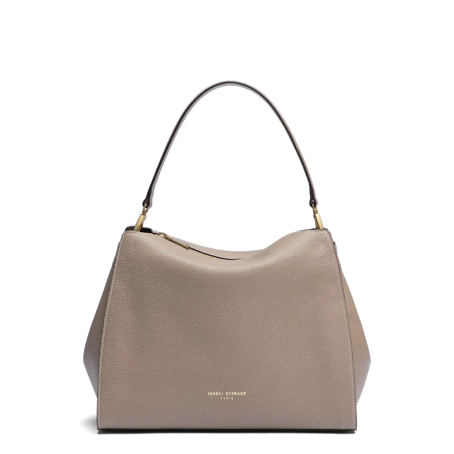 Honoré Emma Taupe Shoulder Bag - - Isabel Bernard