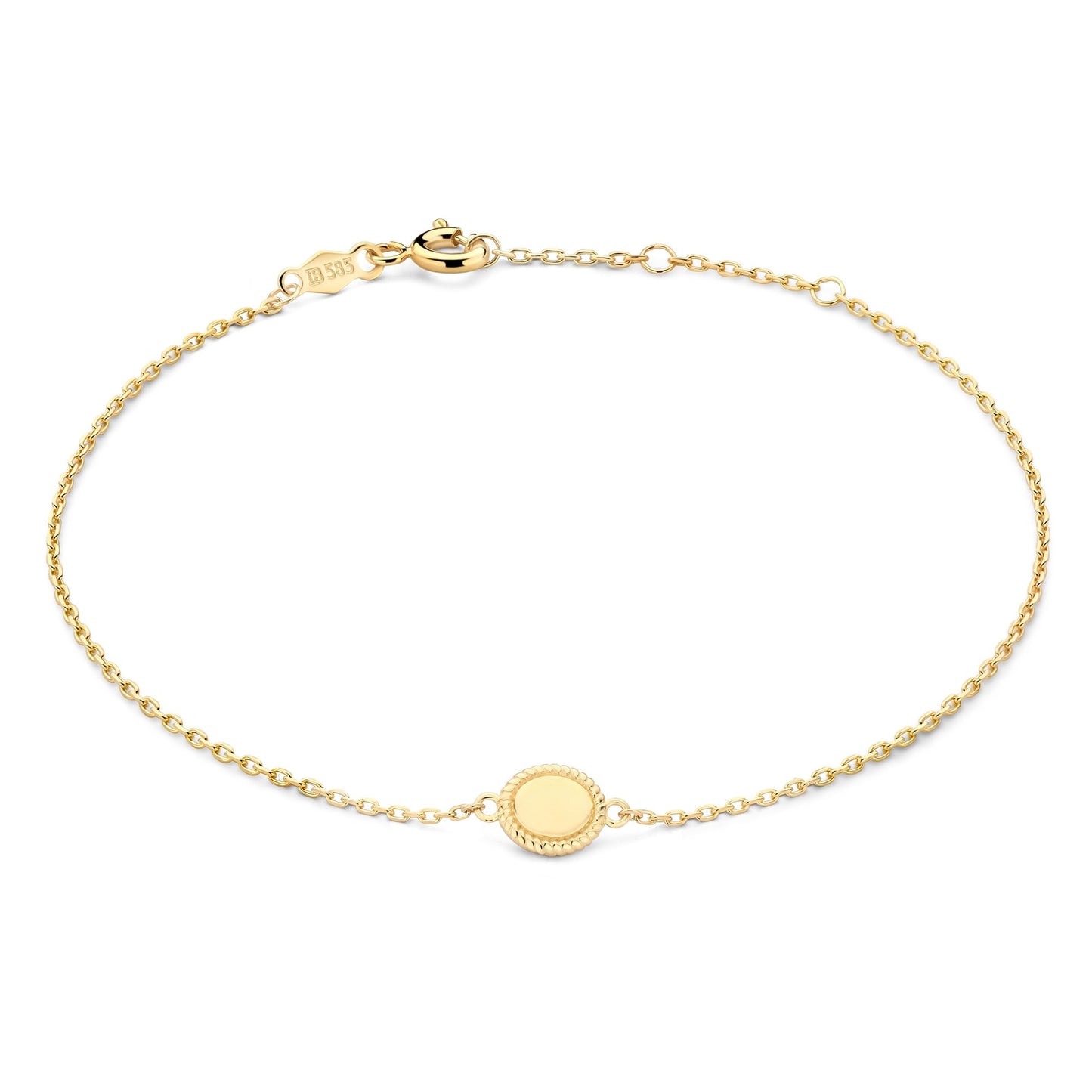 Cadeau d'Isabel 14 karat gold necklace and bracelet set - - Isabel Bernard