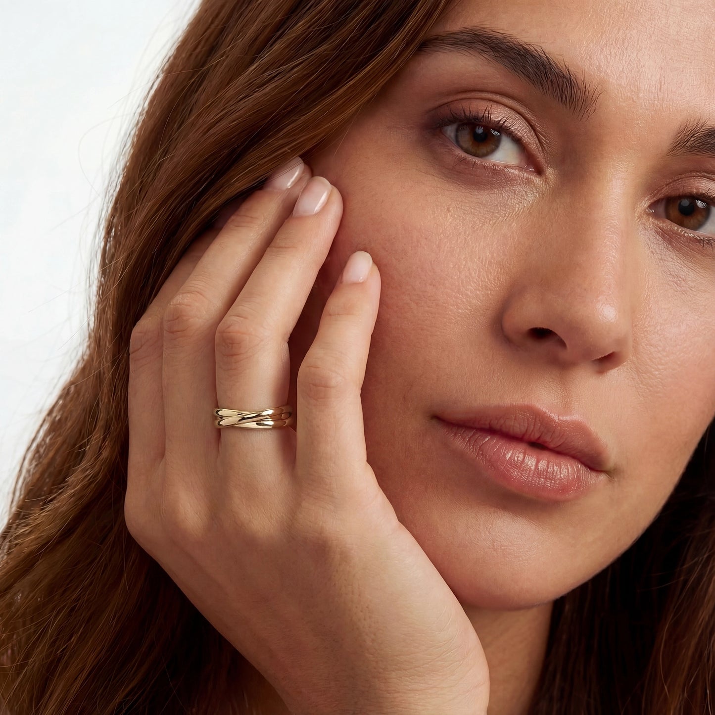 Rivoli Méline 14 karat gold trinity ring - - Isabel Bernard