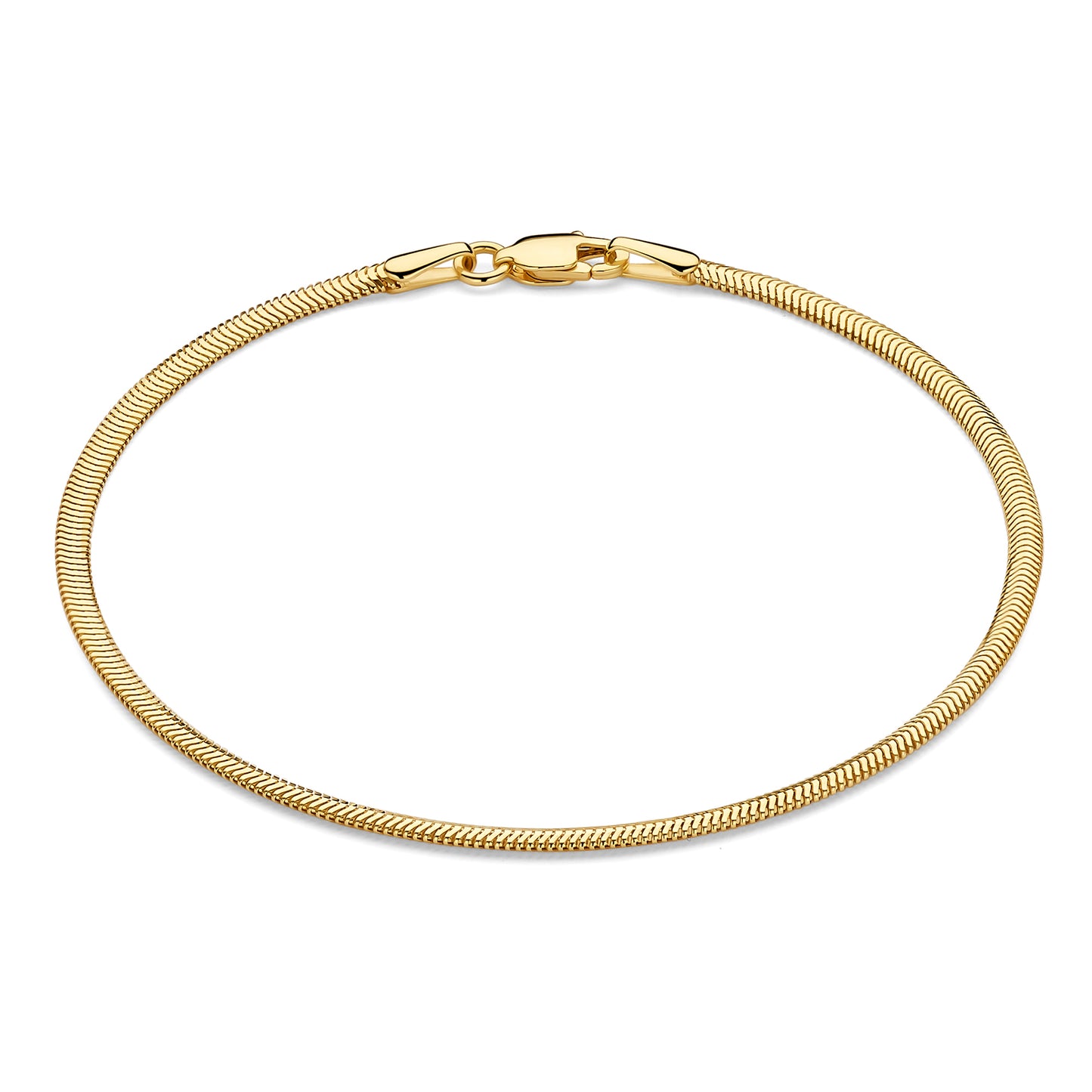 Aidee Leontine 14 Karat Gold Snake Bracelet - - Isabel Bernard