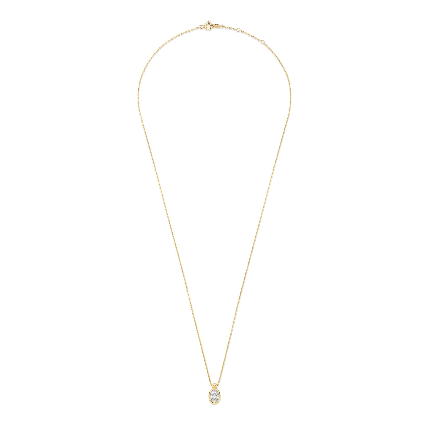 Cadeau d'Isabel 14 karat gold necklace and bracelet set with zirconia stones - - Isabel Bernard