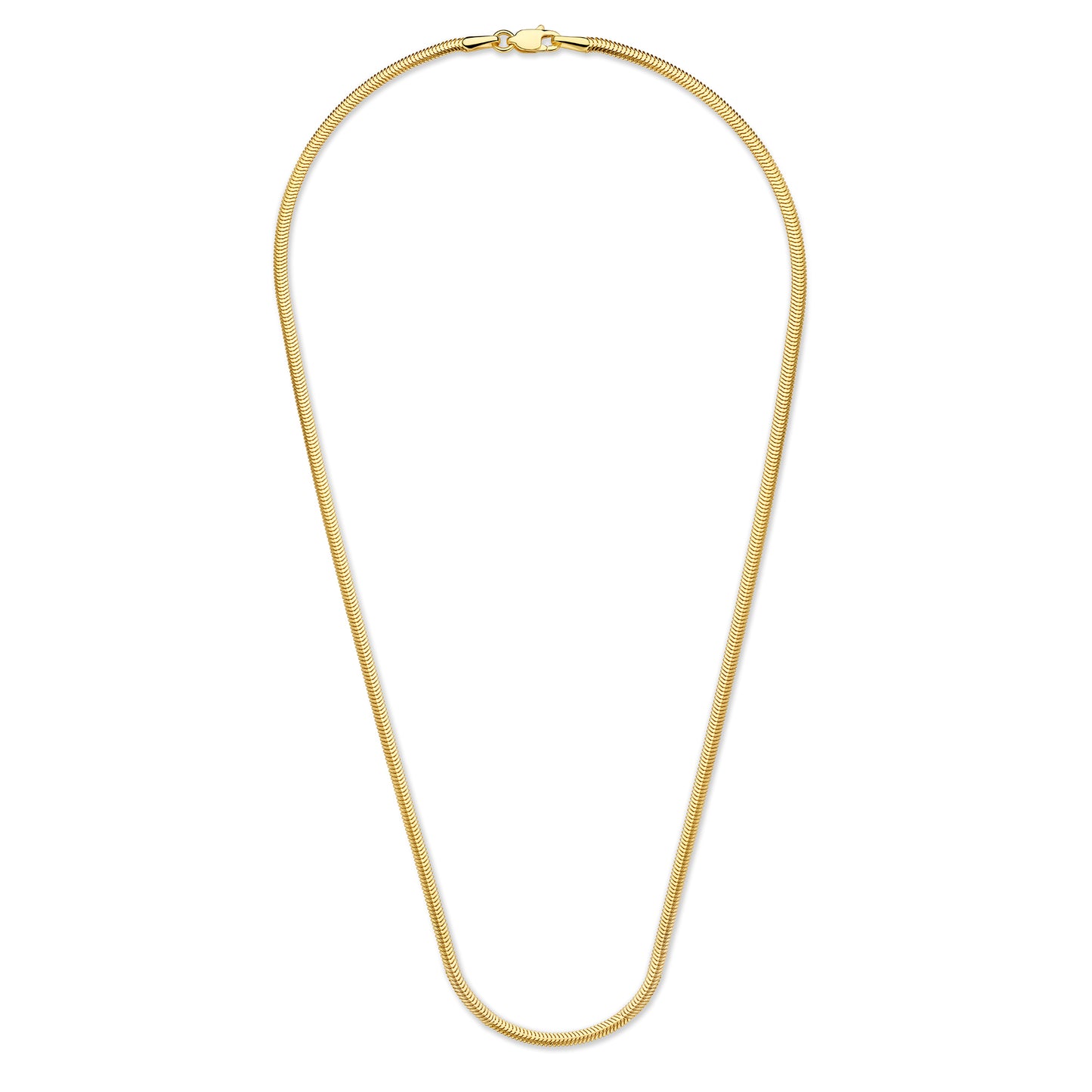 Aidee Leontine 14 Karat Gold Snake Necklace - - Isabel Bernard