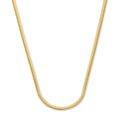 Aidee Leontine colar snake em ouro 14 quilates