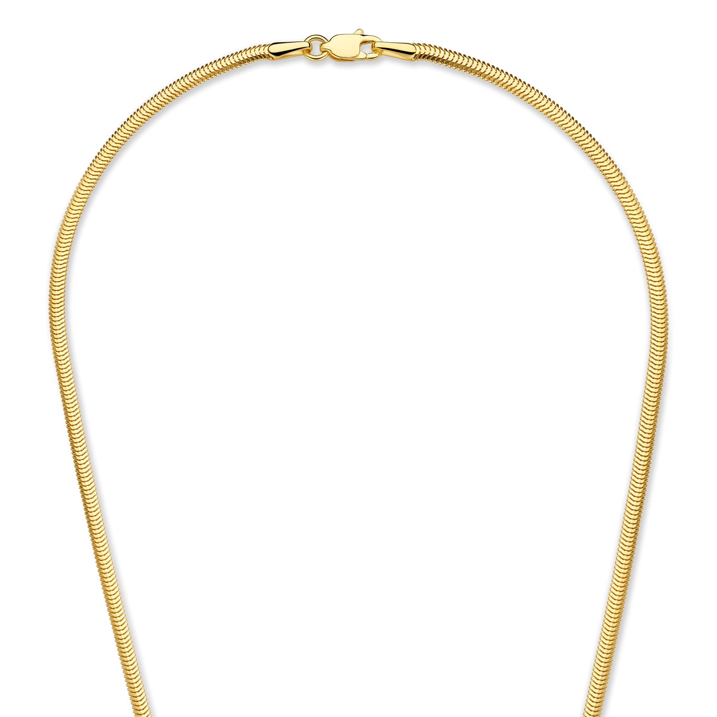 Aidee Leontine 14 Karat Gold Snake Necklace - - Isabel Bernard