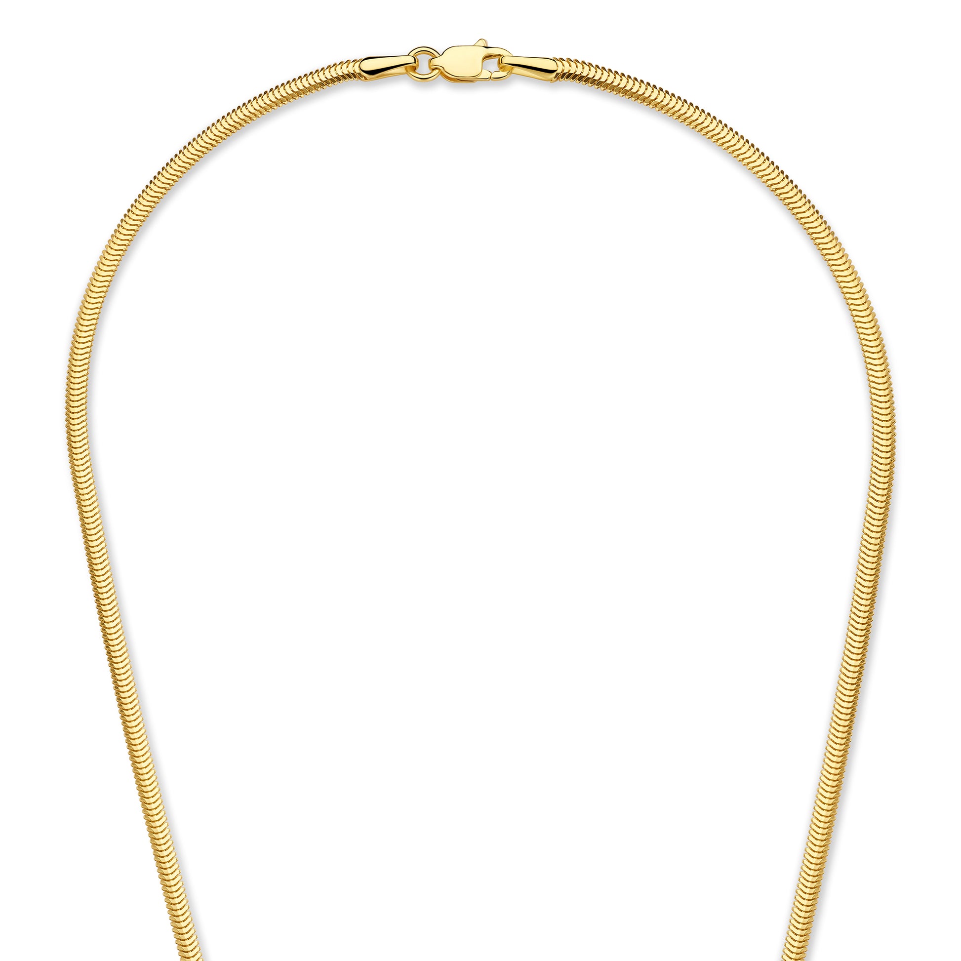 Aidee Leontine 14 Karat Gold Snake Necklace - - Isabel Bernard