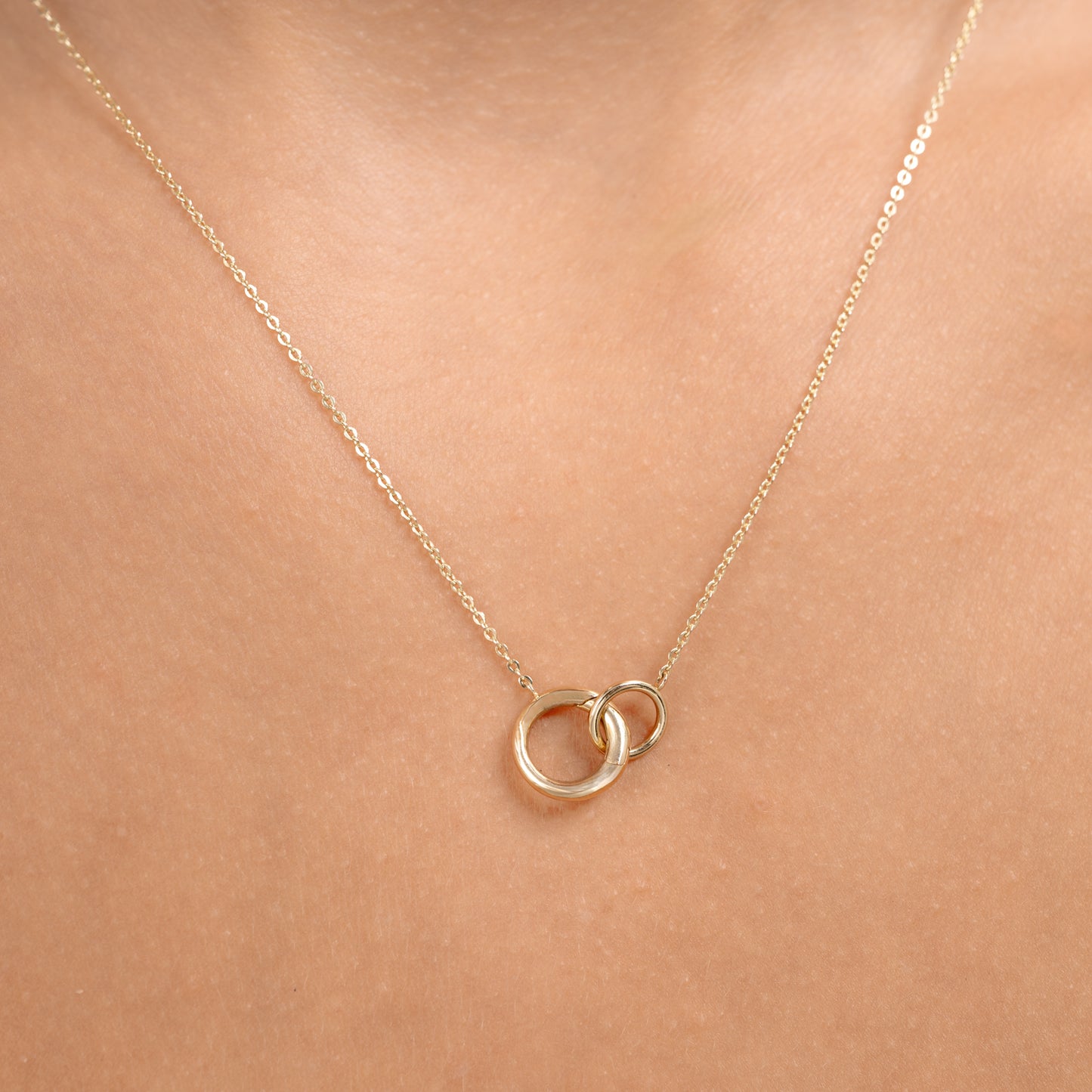 Le Marais Enlace 14 karat gold necklace - - Isabel Bernard