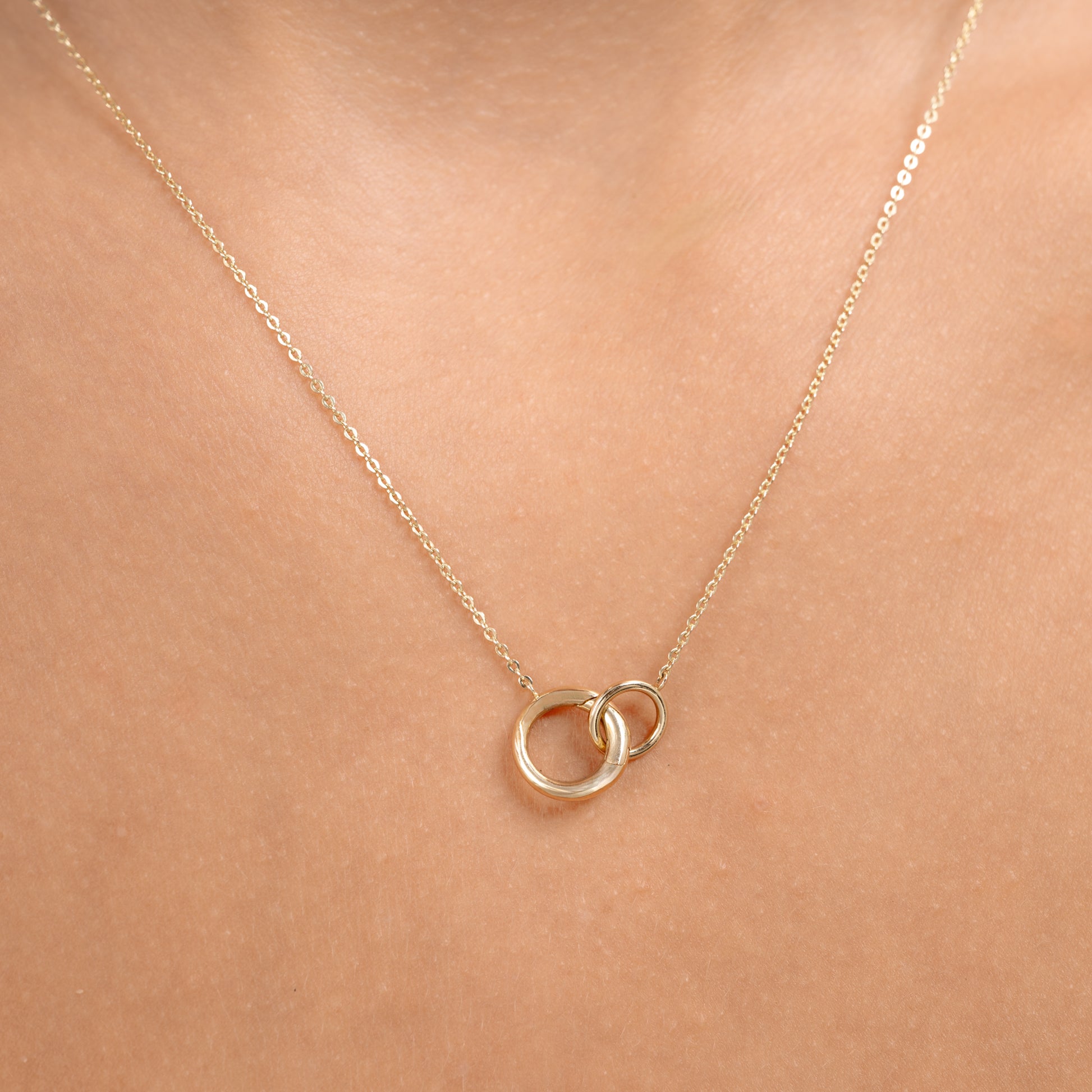 Le Marais Enlace 14 karat gold necklace - - Isabel Bernard