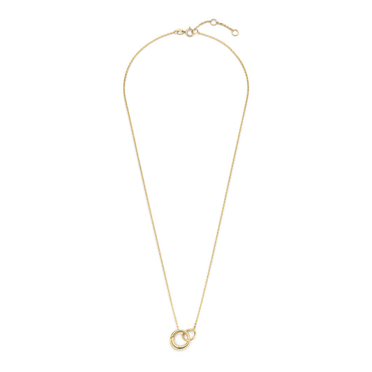 Le Marais Enlace 14 karat gold necklace - - Isabel Bernard