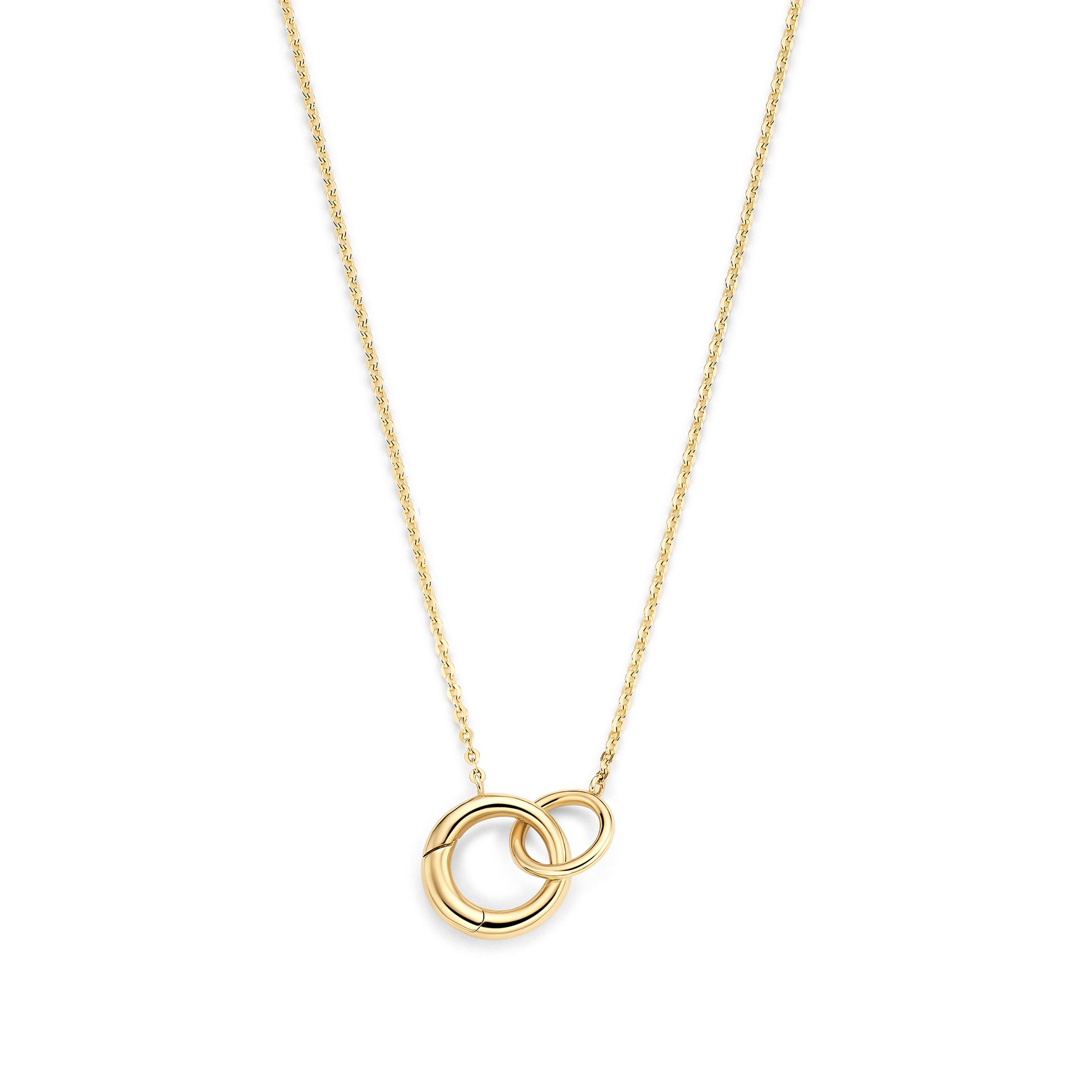 Le Marais Enlace 14 karat gold necklace - - Isabel Bernard