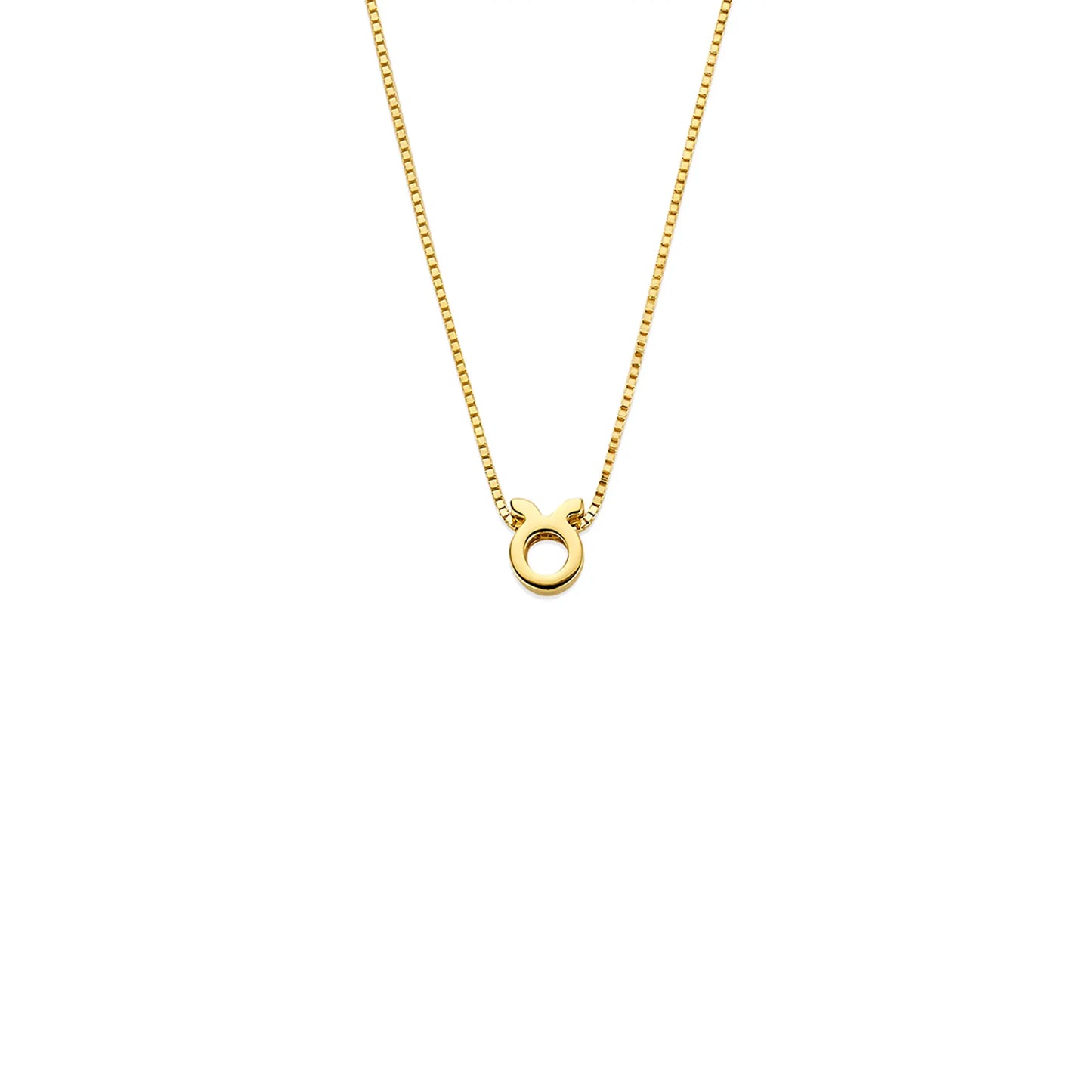 Étoiles d’Or Taurus 14 Carat Gold Venetian Necklace With Horoscope - - Isabel Bernard