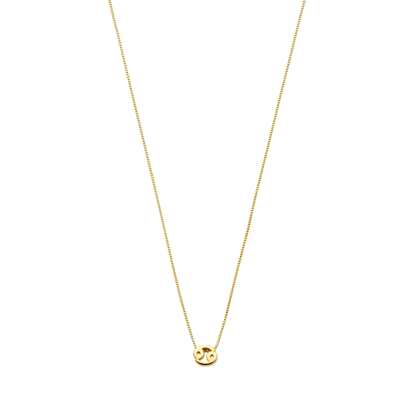 Étoiles d’Or Cancer 14 Carat Gold Venetian Necklace With Horoscope - - Isabel Bernard