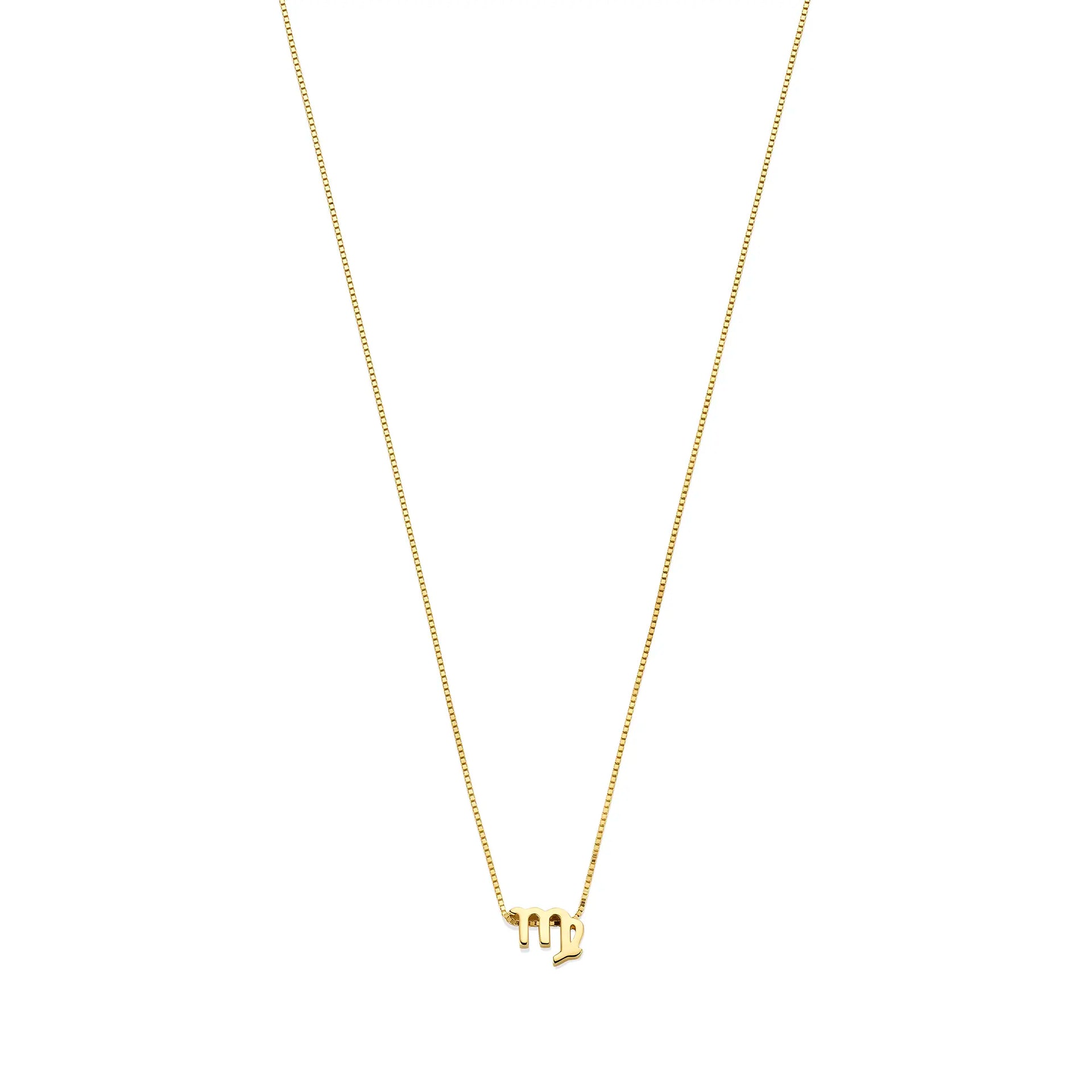 Isabel Bernard Étoiles d’Or Virgo 14 Carat Gold Venetian Necklace With Horoscope IB340183