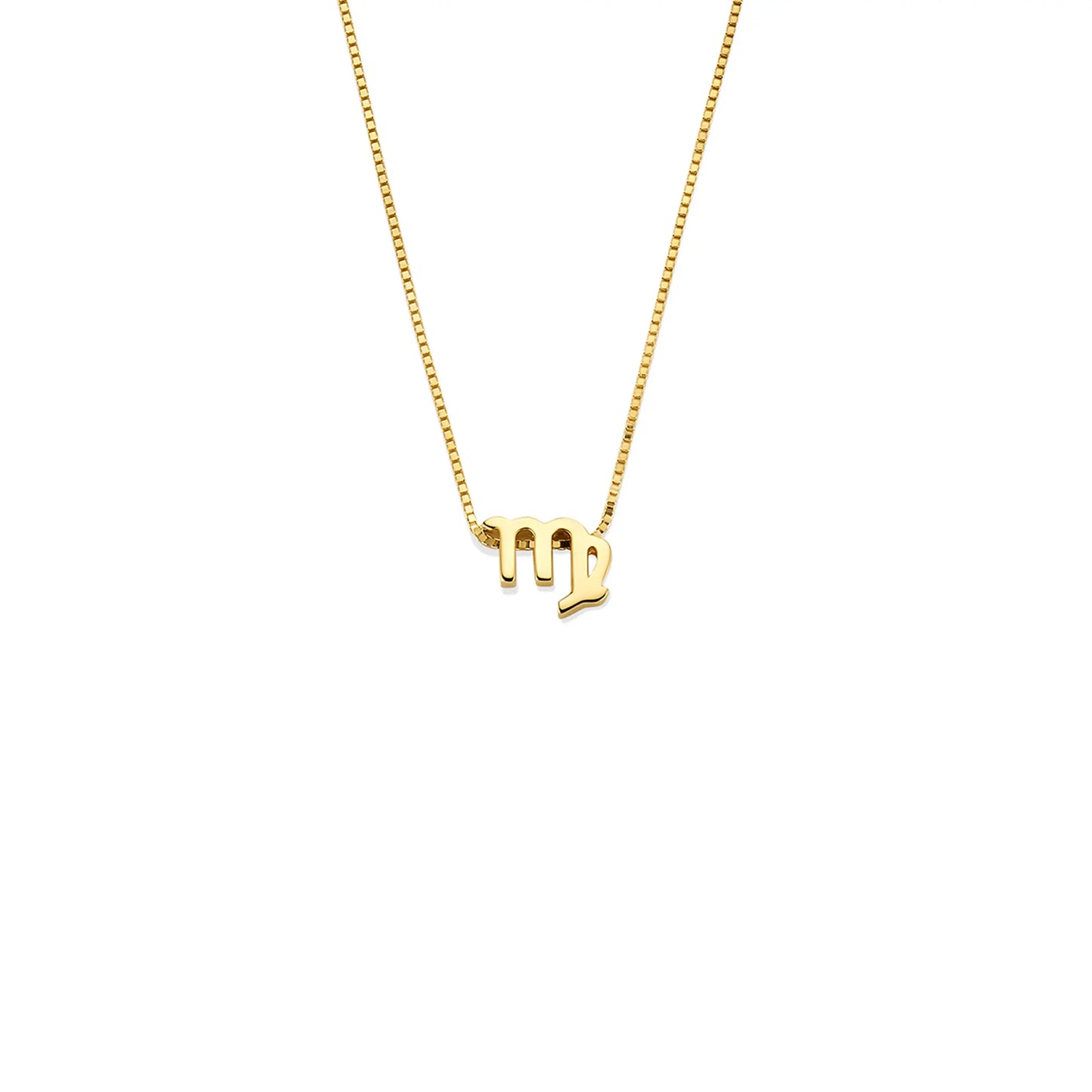 Étoiles d’Or Virgo 14 Carat Gold Venetian Necklace With Horoscope - - Isabel Bernard