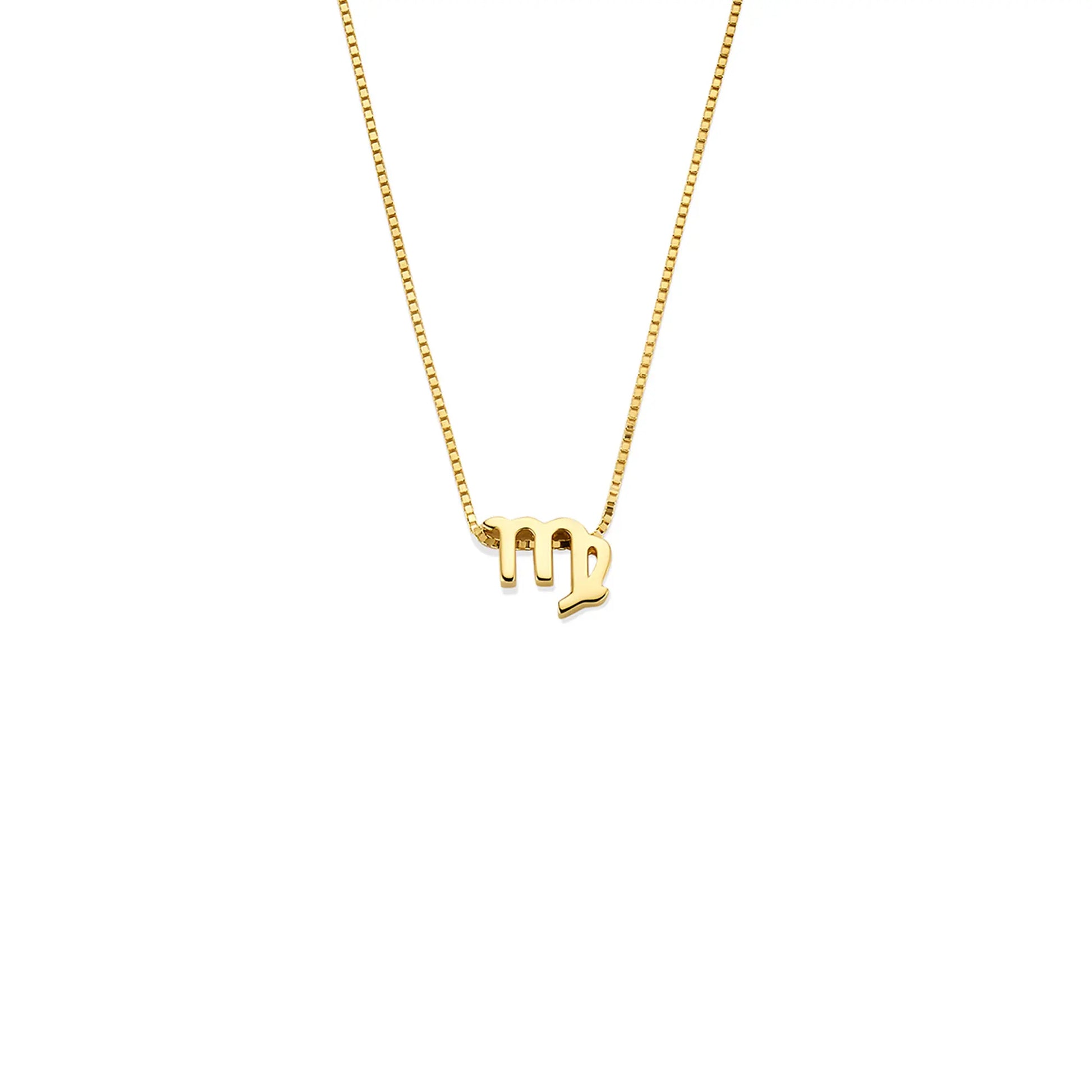 Étoiles d’Or Virgo 14 Carat Gold Venetian Necklace With Horoscope - - Isabel Bernard