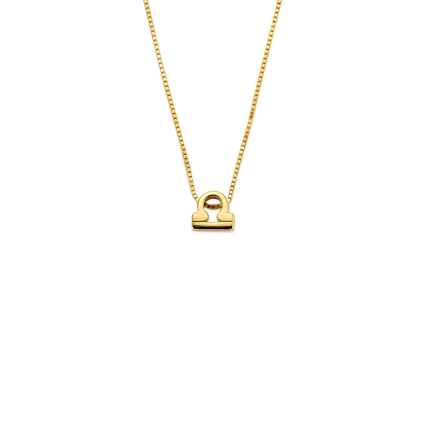 Étoiles d’Or Libra 14 Carat Gold Venetian Necklace With Horoscope - - Isabel Bernard