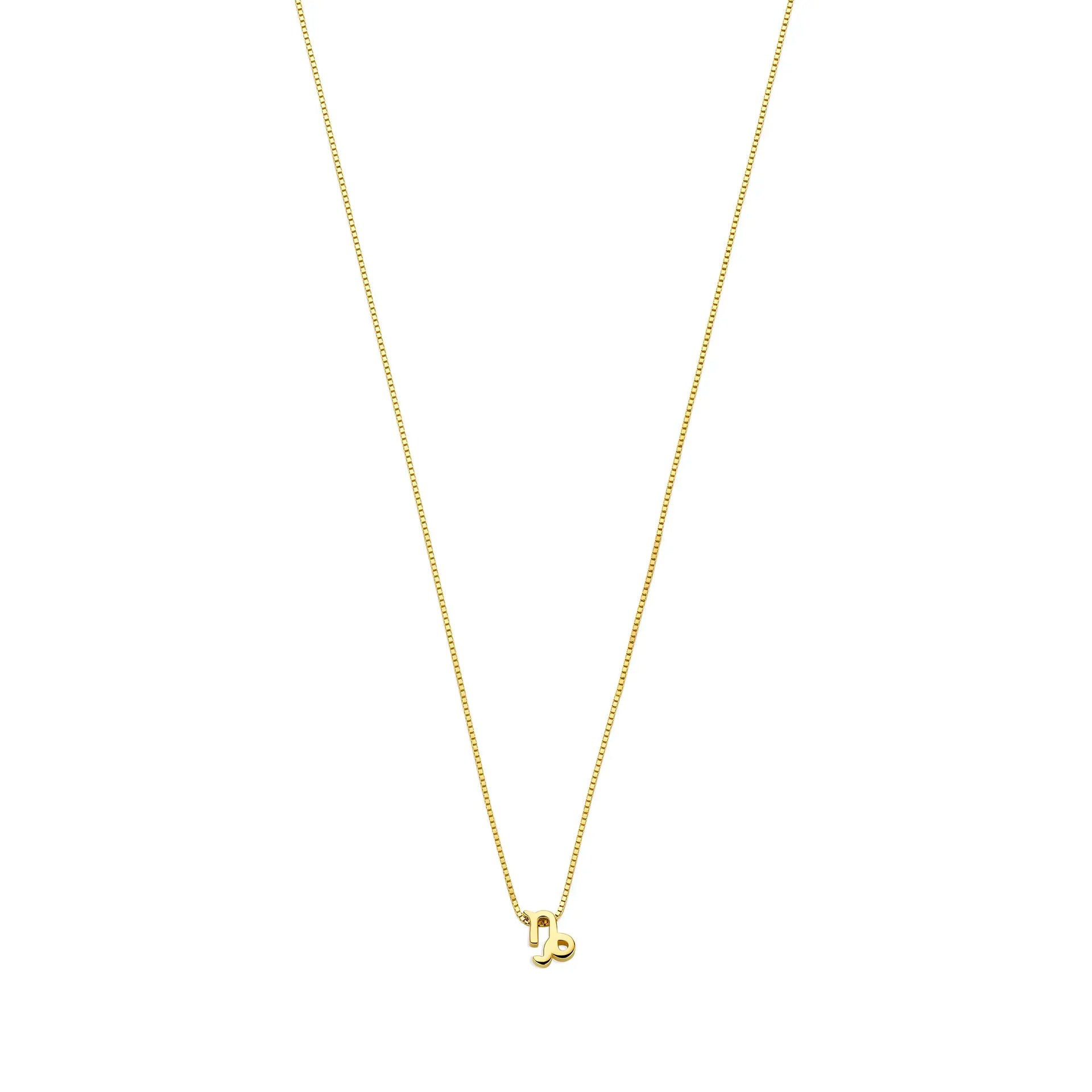Isabel Bernard Étoiles d’Or Capricorn 14 Carat Gold Venetian Necklace With Horoscope IB340187