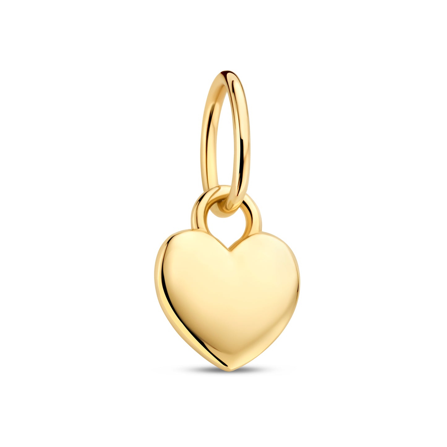Le Marais Heart 14 karat gold charm - - Isabel Bernard