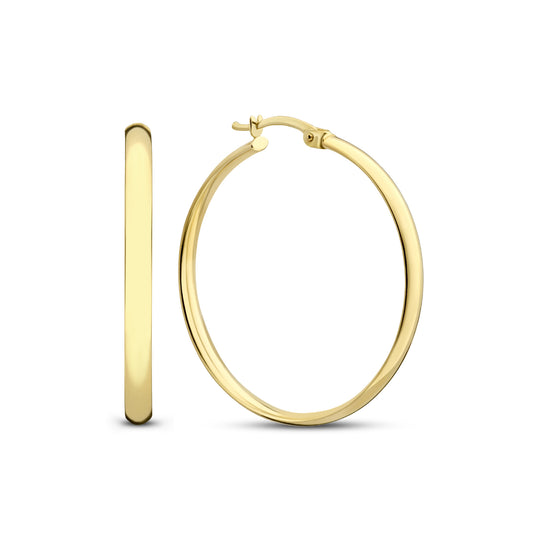 Sterling Zilver Oorknopjes met Prong Set Geboortestenen - Goud - Juli Sterling Zilver Oorknopjes met Prong Set Geboortestenen - Goud - Juli