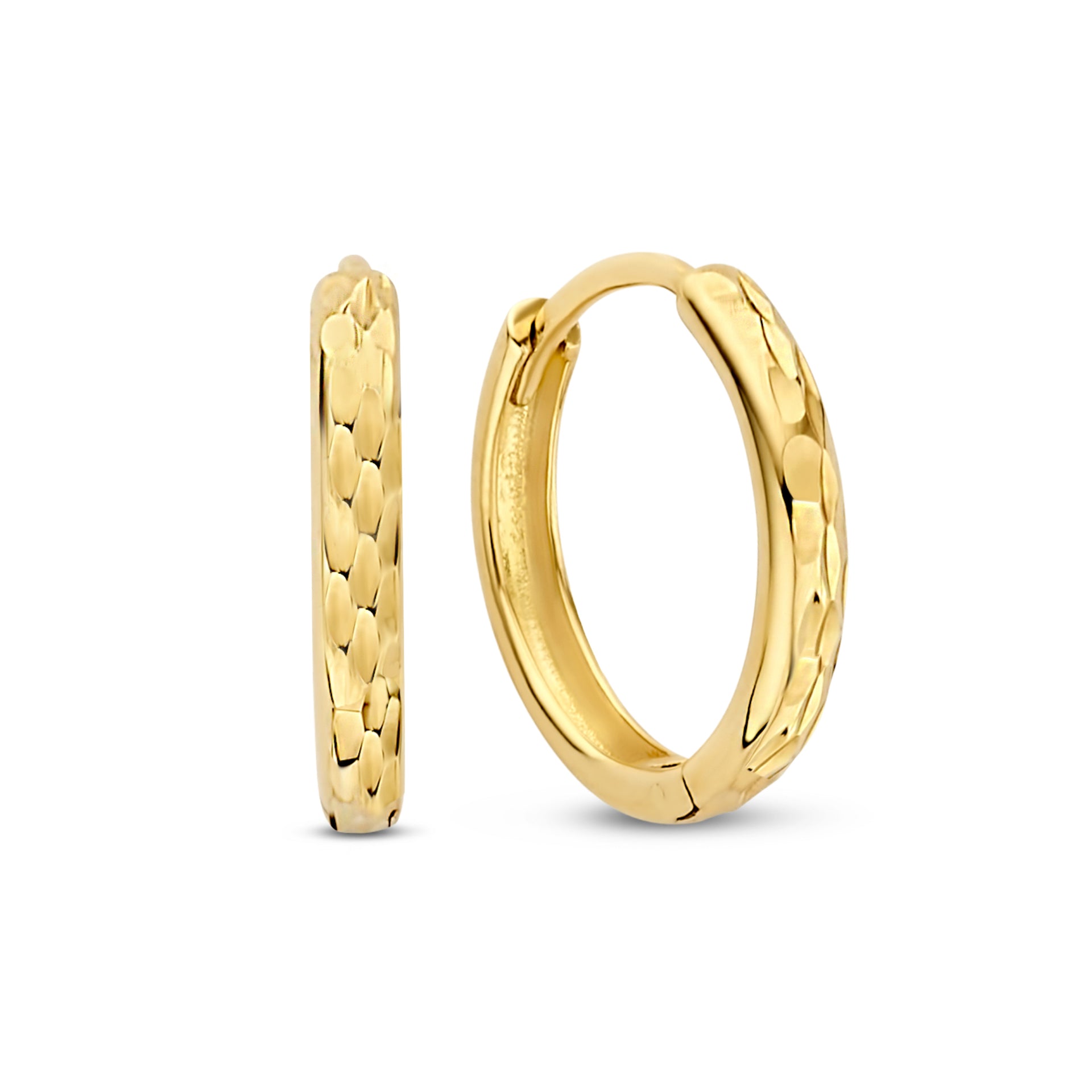 Isabel Bernard Rivoli Laura 14 karaat gouden oorringen IB360146