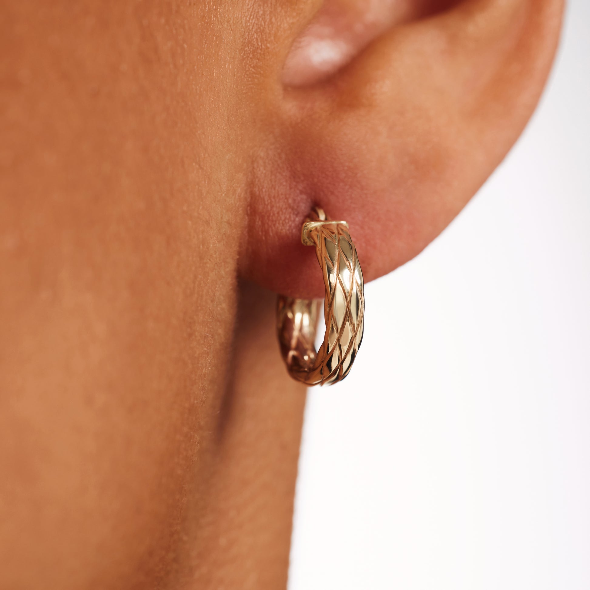 Rivoli Aurelle 14 karat gold hoop earrings - - Isabel Bernard