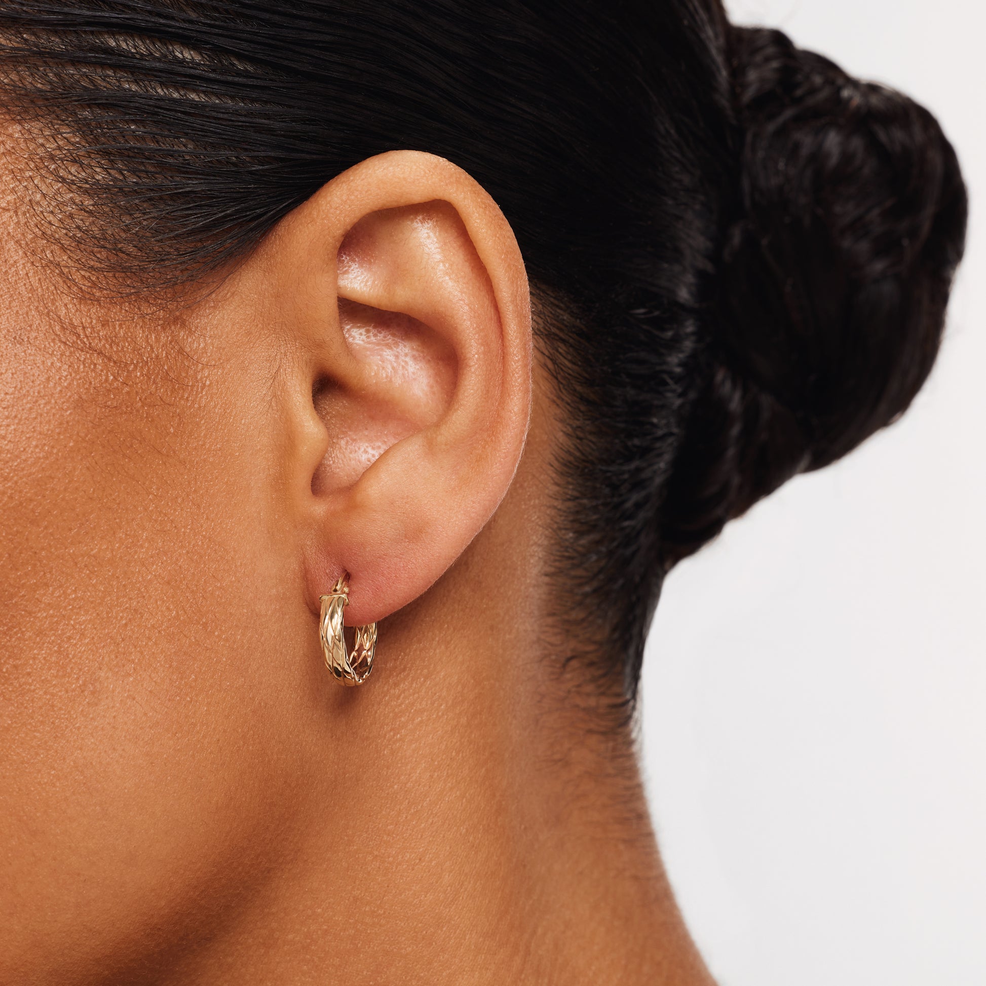 Rivoli Aurelle 14 karat gold hoop earrings - - Isabel Bernard