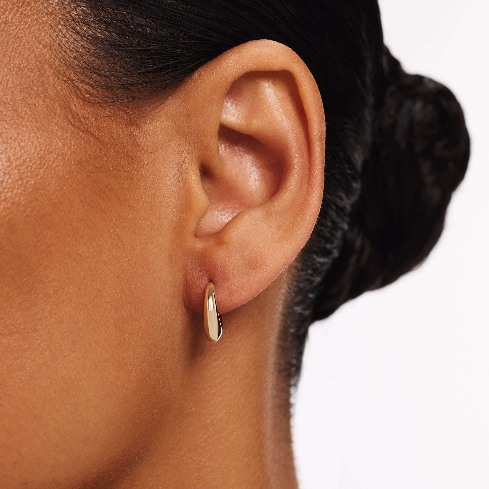 Rivoli Delene 14 karat gold hoop earrings - - Isabel Bernard