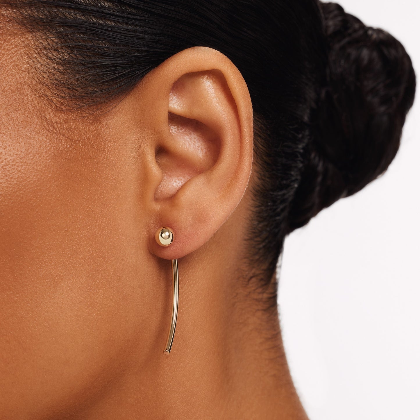 Rivoli Susette 14 karat gold earrings - - Isabel Bernard