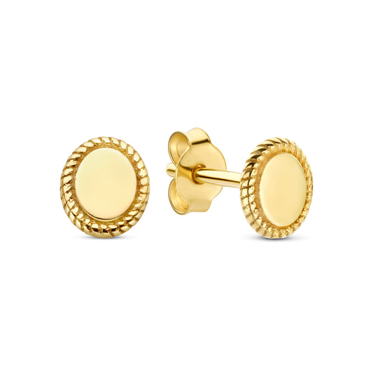 Cadeau d'Isabel 14 karat gold necklace, bracelet and ear studs set - - Isabel Bernard