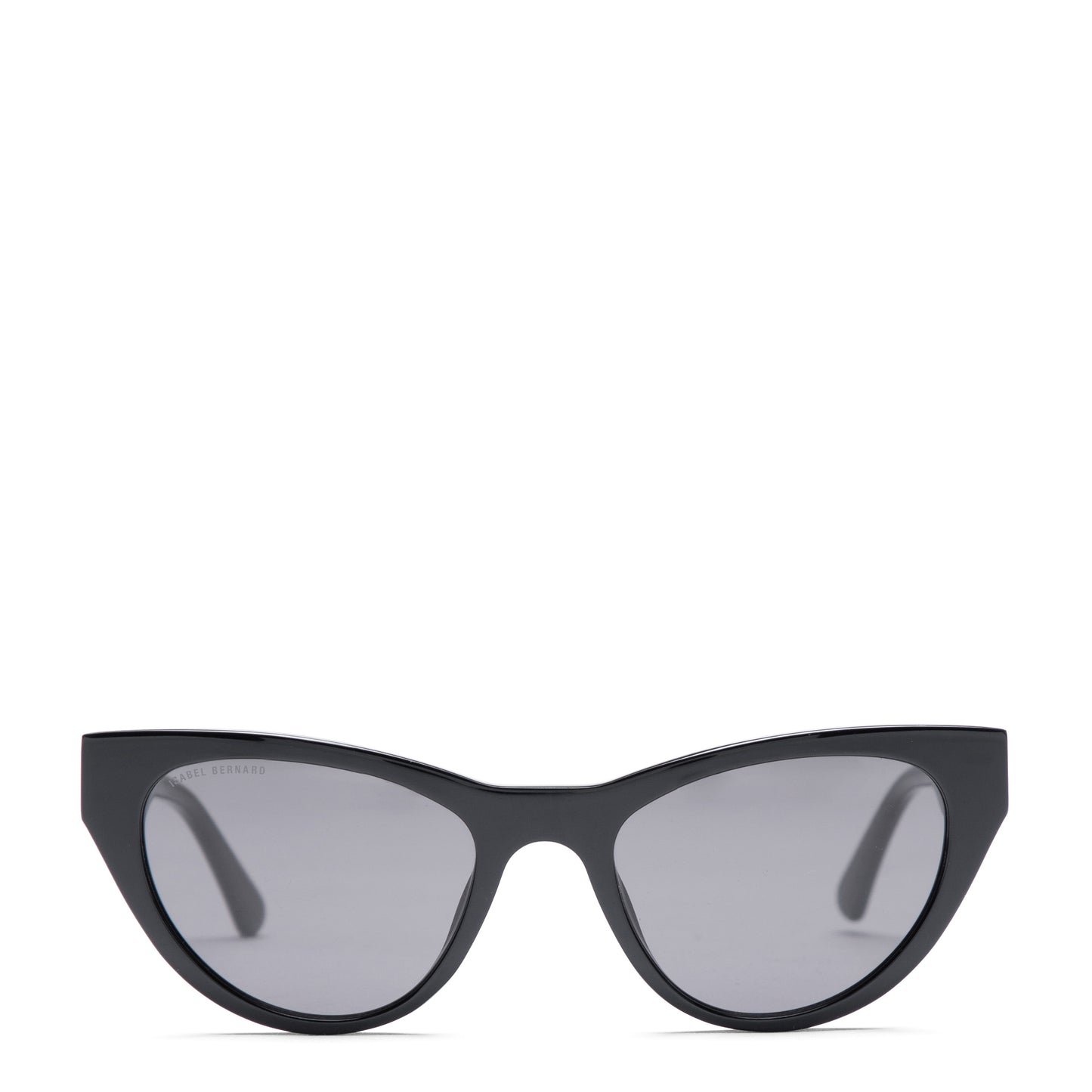 La Villette Lucie black cat eye sunglasses with black lenses - - Isabel Bernard