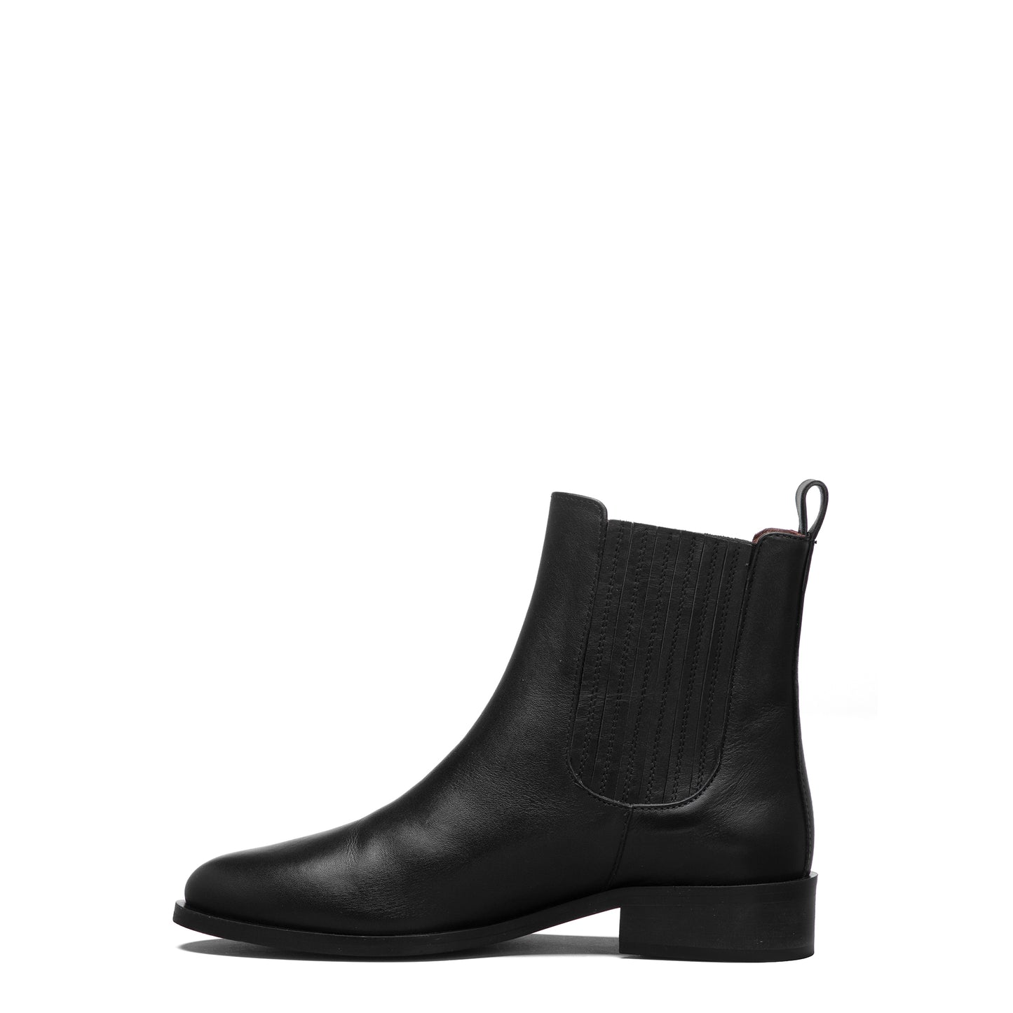 Vendôme Chey Black Calfskin Leather Chelsea Boots - - Isabel Bernard