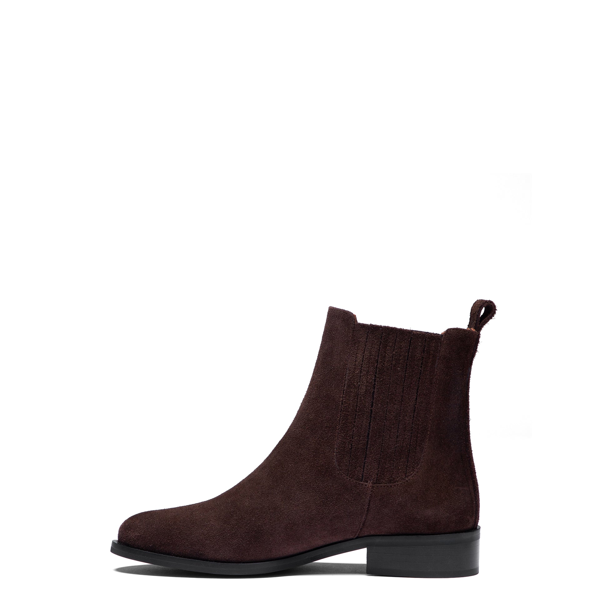 Vendôme Chey Brown Suede Leather Chelsea Boots - - Isabel Bernard