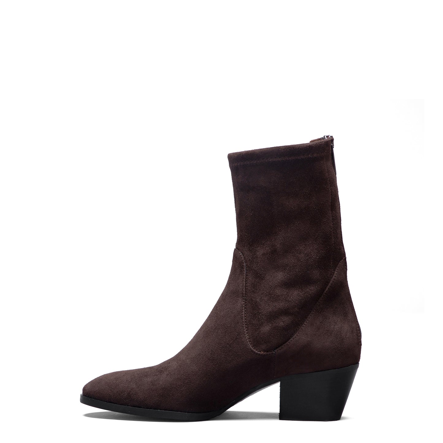 Vendôme Estelle Brown Stretch Suede Boots - - Isabel Bernard