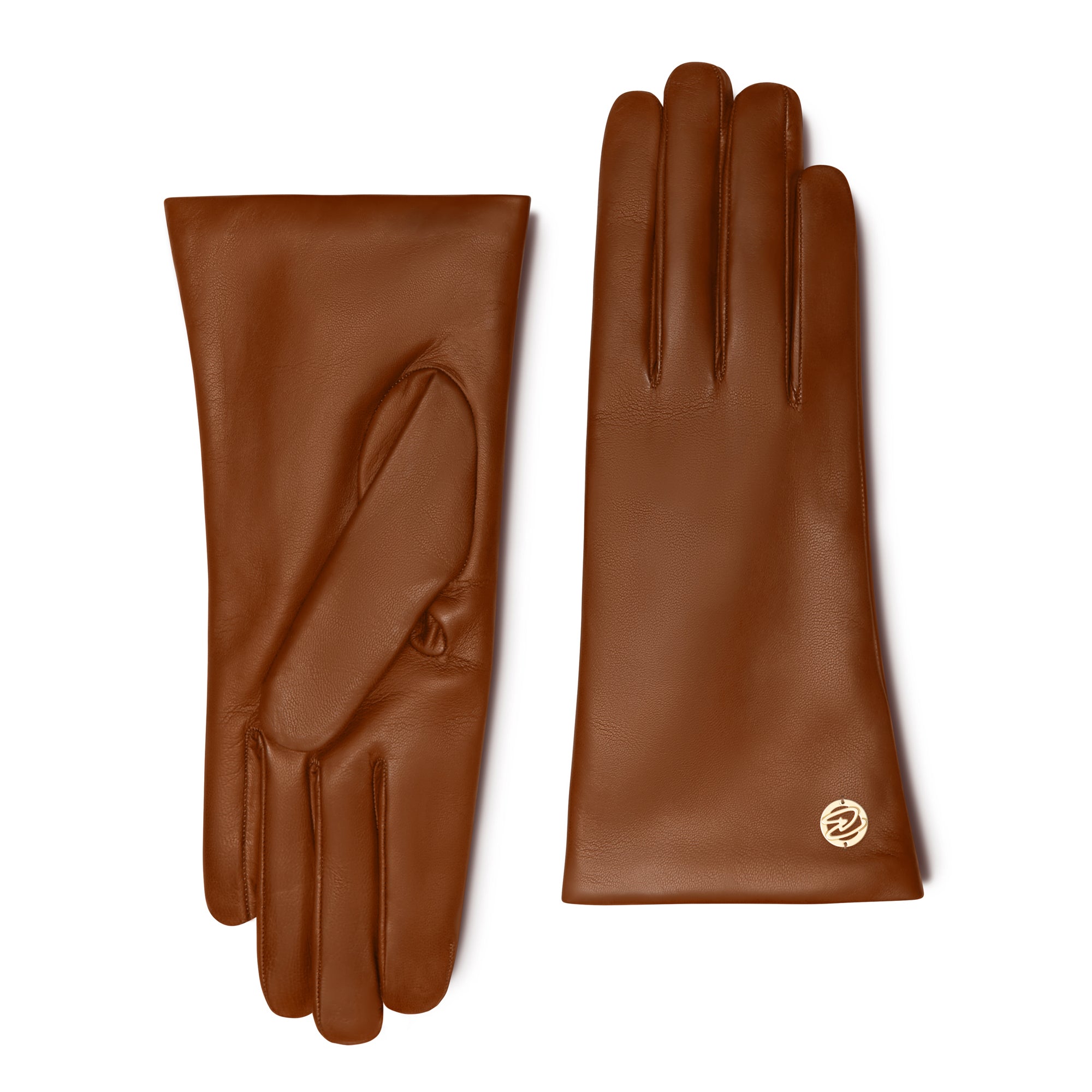 handschuhe leder cognac Isabel Bernard